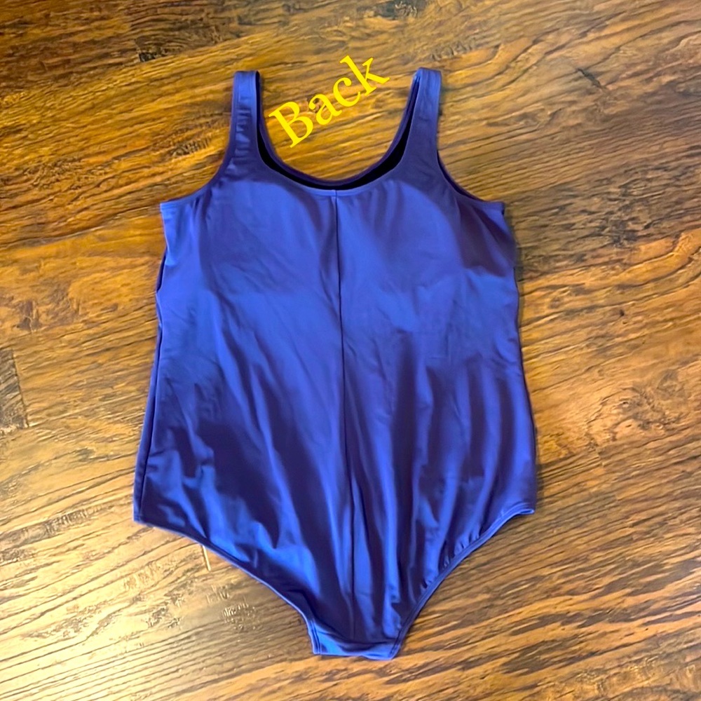 Sporti Plus Water Aerobic/Swim Lap One Piece Suit (104) - Picture 2 of 3